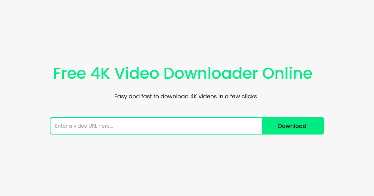best 4k video downloader for pc online